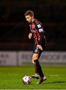 25 October 2021; Tyreke Wilson of Bohemians during the SSE Airtricity League Premier Division match between Bohemians and Waterford at Dalymount Park in Dublin. Photo by Seb Daly/Sportsfile
