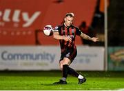 25 October 2021; Ciarán Kelly of Bohemians during the SSE Airtricity League Premier Division match between Bohemians and Waterford at Dalymount Park in Dublin. Photo by Seb Daly/Sportsfile