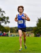 17 October 2021; Pierre Murchan of Dublin City Harriers AC, on his way to finishing fourth in the Senior Men's 7500m  during the Autumn Open International Cross Country at the Sport Ireland Campus in Dublin. Photo by Sam Barnes/Sportsfile