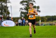 17 October 2021; Alan Harrington of Leevale AC, Cork, competing in the Junior Men's 6000m during the Autumn Open International Cross Country at the Sport Ireland Campus in Dublin. Photo by Sam Barnes/Sportsfile