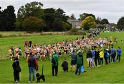 17 October 2021; A general view of the Men's race during the Autumn Open International Cross Country at the Sport Ireland Campus in Dublin. Photo by Sam Barnes/Sportsfile