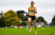 17 October 2021; Jake O'Regan of St John's AC, Kerry, competing in the Senior Men's 7500m during the Autumn Open International Cross Country at the Sport Ireland Campus in Dublin. Photo by Sam Barnes/Sportsfile
