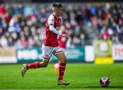 22 October 2021; Darragh Burns of St Patrick's Athletic during the Extra.ie FAI Cup Semi-Final match between St Patrick's Athletic and Dundalk at Richmond Park in Dublin. Photo by Ben McShane/Sportsfile