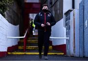 25 October 2021; Dundalk video analyst Dominic Corrigan before the SSE Airtricity League Premier Division match between St Patrick's Athletic and Dundalk at Richmond Park in Dublin. Photo by Ben McShane/Sportsfile