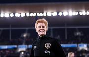 26 October 2021; Republic of Ireland assistant manager Eileen Gleeson before the FIFA Women's World Cup 2023 qualifying group A match between Finland and Republic of Ireland at Helsinki Olympic Stadium in Helsinki, Finland. Photo by Stephen McCarthy/Sportsfile