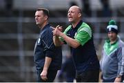 24 October 2021; O'Loughlin Gaels manager Andy Comerford during the Kilkenny County Senior Club Hurling Championship Semi-Final match between Tullaroan and O'Loughlin Gaels at UPMC Nowlan Park in Kilkenny. Photo by Sam Barnes/Sportsfile