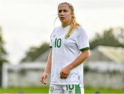 26 October 2021; Ellen Molloy of Republic of Ireland during the UEFA Women's U19 Championship Qualifier Group 5 Qualifying Round 1 League A match between Northern Ireland and Republic of Ireland at Jackman Park in Markets Field, Limerick. Photo by Eóin Noonan/Sportsfile