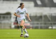 26 October 2021; Melissa O'Kane of Republic of Ireland during the UEFA Women's U19 Championship Qualifier Group 5 Qualifying Round 1 League A match between Northern Ireland and Republic of Ireland at Jackman Park in Markets Field, Limerick. Photo by Eóin Noonan/Sportsfile