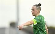 26 October 2021; Fionnuala Morgan of Northern Ireland during the UEFA Women's U19 Championship Qualifier Group 5 Qualifying Round 1 League A match between Northern Ireland and Republic of Ireland at Jackman Park in Markets Field, Limerick. Photo by Eóin Noonan/Sportsfile