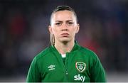 26 October 2021; Katie McCabe of Republic of Ireland before the FIFA Women's World Cup 2023 qualifying group A match between Finland and Republic of Ireland at Helsinki Olympic Stadium in Helsinki, Finland. Photo by Stephen McCarthy/Sportsfile