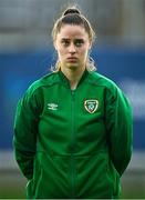 26 October 2021; Republic of Ireland goalkeeper Rugile Auskalnyte during the UEFA Women's U19 Championship Qualifier Group 5 Qualifying Round 1 League A match between Northern Ireland and Republic of Ireland at Jackman Park in Markets Field, Limerick. Photo by Eóin Noonan/Sportsfile