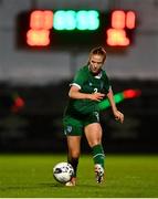 23 October 2021; Shauna Brennan of Republic of Ireland during the UEFA Women's U19 Championship Qualifier match between Switzerland and Republic of Ireland at Markets Field in Limerick. Photo by Eóin Noonan/Sportsfile