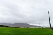 23 October 2021; A general view of the pitch at Davitt Park, home of Achill GAA club, at Achill Sound in Mayo. Photo by Brendan Moran/Sportsfile