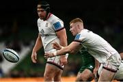 23 October 2021; Nathan Doak of Ulster during the United Rugby Championship match between Connacht and Ulster at Aviva Stadium in Dublin. Photo by David Fitzgerald/Sportsfile