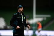 23 October 2021; Connacht backs coach Mossy Lawlor before the United Rugby Championship match between Connacht and Ulster at Aviva Stadium in Dublin. Photo by David Fitzgerald/Sportsfile