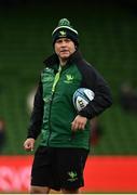 23 October 2021; Connacht defence coach Colm Tucker during the United Rugby Championship match between Connacht and Ulster at Aviva Stadium in Dublin. Photo by David Fitzgerald/Sportsfile