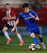 27 August 2021; Colin Conroy of Bohemians during the EA Sports U19 Enda McGuill Cup Final match between Derry City and Bohemians at the Ryan McBride Brandywell Stadium in Derry. Photo by Piaras Ó Mídheach/Sportsfile