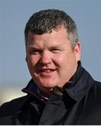 29 October 2021; Trainer Gordon Elliott after sending out Zanahiyr to win the WKD Hurdle on day one of the Ladbrokes Festival of Racing at Down Royal in Lisburn, Down. Photo by Ramsey Cardy/Sportsfile