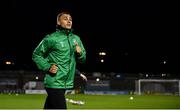 29 October 2021; Graham Burke of Shamrock Rovers before the SSE Airtricity League Premier Division match between Shamrock Rovers and Finn Harps at Tallaght Stadium in Dublin. Photo by Eóin Noonan/Sportsfile