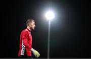 29 October 2021; Nathan Gartside of Derry City before the SSE Airtricity League Premier Division match between Derry City and Bohemians at Ryan McBride Brandywell Stadium in Derry. Photo by Ramsey Cardy/Sportsfile