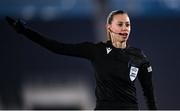 26 October 2021; Referee Alexandra Collin during the FIFA Women's World Cup 2023 qualifying group A match between Finland and Republic of Ireland at Helsinki Olympic Stadium in Helsinki, Finland. Photo by Stephen McCarthy/Sportsfile