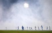 29 October 2021; A general view of the action amid heavy smoke from flares during the SSE Airtricity League Premier Division match between Shamrock Rovers and Finn Harps at Tallaght Stadium in Dublin. Photo by Eóin Noonan/Sportsfile