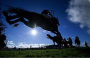 30 October 2021; A general view during the Value Cabs 3-Y-O Hurdle on day two of the Ladbrokes Festival of Racing at Down Royal in Lisburn, Down. Photo by Ramsey Cardy/Sportsfile