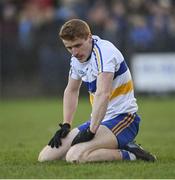 31 October 2021; Peter Harte of Errigal Ciaran during the Tyrone County Senior Football Championship Semi-Final match between Errigal Ciaran and Coalisland at Pomeroy Plunkett's GAA Club in Tyrone. Photo by Ramsey Cardy/Sportsfile