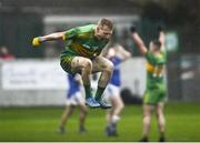 31 October 2021; Niall Darby of Rhode celebrates his side's late equaliser scored by team-mate Niall McNamee during the Offaly County Senior Club Football Championship Final match between Rhode and Tullamore at Bord Na Mona O'Connor Park in Tullamore, Offaly. Photo by David Fitzgerald/Sportsfile