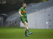 31 October 2021; Niall Darby of Rhode celebrates his side's late equaliser scored by team-mate Niall McNamee during the Offaly County Senior Club Football Championship Final match between Rhode and Tullamore at Bord Na Mona O'Connor Park in Tullamore, Offaly. Photo by David Fitzgerald/Sportsfile