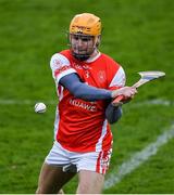 31 October 2021; Cian O'Callaghan of Cuala during the Go Ahead Dublin County Senior Club Hurling Championship Semi-Final match between Cuala and Kilmacud Crokes at Parnell Park in Dublin. Photo by Ray McManus/Sportsfile