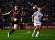 22 October 2021; Andy Lyons of Bohemians during the Extra.ie FAI Cup Semi-Final match between Bohemians and Waterford at Dalymount Park in Dublin. Photo by Eóin Noonan/Sportsfile