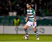 29 October 2021; Chris McCann of Shamrock Rovers during the SSE Airtricity League Premier Division match between Shamrock Rovers and Finn Harps at Tallaght Stadium in Dublin. Photo by Eóin Noonan/Sportsfile