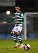 29 October 2021; Danny Mandroiu of Shamrock Rovers during the SSE Airtricity League Premier Division match between Shamrock Rovers and Finn Harps at Tallaght Stadium in Dublin. Photo by Eóin Noonan/Sportsfile