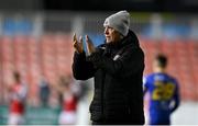 1 November 2021; Bohemians manager Keith Long after his side's draw in the SSE Airtricity League Premier Division match between St Patrick's Athletic and Bohemians at Richmond Park in Dublin. Photo by Seb Daly/Sportsfile