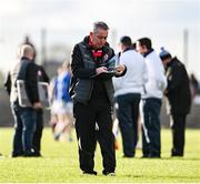 31 October 2021; Tyrone PRO Eugene McConnell before the Tyrone County Senior Football Championship Semi-Final match between Errigal Ciaran and Coalisland at Pomeroy Plunkett's GAA Club in Tyrone. Photo by Ramsey Cardy/Sportsfile