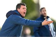 24 October 2021; Drogheda United assistant manager Kevin Doherty during the SSE Airtricity League Premier Division match between Drogheda United and Derry City at United Park in Drogheda, Louth. Photo by Ramsey Cardy/Sportsfile