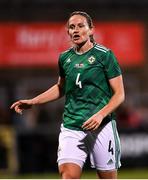 26 October 2021; Sarah McFadden of Northern Ireland during the FIFA Women's World Cup 2023 qualifying group D match between Northern Ireland and Austria at Seaview in Belfast. Photo by Ramsey Cardy/Sportsfile
