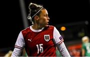 26 October 2021; Nicole Billa of Austria during the FIFA Women's World Cup 2023 qualifying group D match between Northern Ireland and Austria at Seaview in Belfast. Photo by Ramsey Cardy/Sportsfile