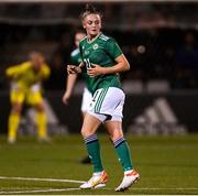 26 October 2021; Kerry Beattie of Northern Ireland during the FIFA Women's World Cup 2023 qualifying group D match between Northern Ireland and Austria at Seaview in Belfast. Photo by Ramsey Cardy/Sportsfile