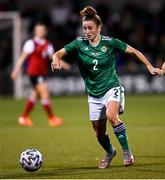 26 October 2021; Rebecca McKenna of Northern Ireland during the FIFA Women's World Cup 2023 qualifying group D match between Northern Ireland and Austria at Seaview in Belfast. Photo by Ramsey Cardy/Sportsfile