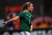 26 October 2021; Simone Magill of Northern Ireland during the FIFA Women's World Cup 2023 qualifying group D match between Northern Ireland and Austria at Seaview in Belfast. Photo by Ramsey Cardy/Sportsfile
