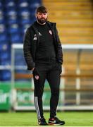 2 November 2021; Derry City Technical director Paddy McCourt before the SSE Airtricity League Premier Division match between Waterford and Derry City at RSC in Waterford. Photo by Michael P Ryan/Sportsfile