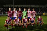 3 November 2021; The Treaty United team before the SSE Airtricity League First Division Play-Off Semi-Final 1st leg match between Treaty United and UCD at Markets Field in Limerick. Photo by Michael P Ryan/Sportsfile