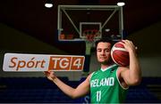 5 November 2021; Irish international Neil Randolph at the National Basketball Arena for the announcement that TG4 will broadcast Ireland's home FIBA EuroBasket Qualifiers this November. Photo by Brendan Moran/Sportsfile