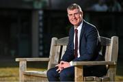 4 November 2021; Republic of Ireland manager Stephen Kenny sits for a portrait before his Republic of Ireland squad announcement at FAI Headquarters in Abbotstown, Dublin. Photo by Seb Daly/Sportsfile