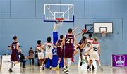 30 October 2021; A general view of the action during the InsureMyHouse.ie Pat Duffy National Cup Round 1 match between NUIG Maree and Griffith College Templeogue at NUIG Kingfisher Gym in Galway. Photo by Brendan Moran/Sportsfile