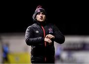 4 November 2021; Dundalk strength and conditioning coach Coran Lindsey during the SSE Airtricity League Premier Division match between Drogheda United and Dundalk at Head in the Game Park in Drogheda, Louth. Photo by Ben McShane/Sportsfile