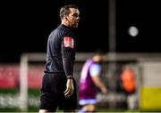 4 November 2021; Referee Robert Harvey during the SSE Airtricity League Premier Division match between Drogheda United and Dundalk at Head in the Game Park in Drogheda, Louth. Photo by Ben McShane/Sportsfile