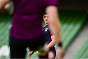 5 November 2021; Dan Sheehan during the Ireland rugby captain's run at Aviva Stadium in Dublin. Photo by Brendan Moran/Sportsfile